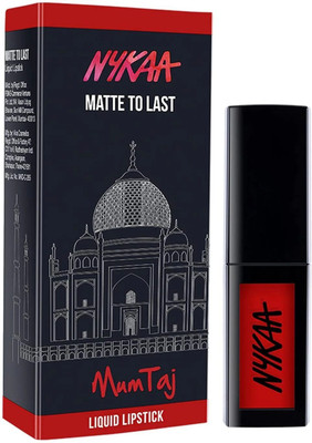 NYKAA MATTE TO LAST LIQUID LIPSTICK - MUMTAJ(MADHU, 5 ml)
