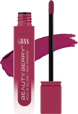 Beauty Berry Hold Up All Day Long Lasting Non Transfer Liquid Lipstick(Paper Flower, 7.5 g)