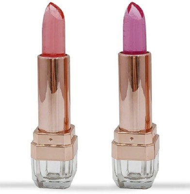 LILLYAMOR 3D Gel Long Lasting Moisturizing Moisturizing Not Easy To Fade Lipstick(Pink, 7.2 g)