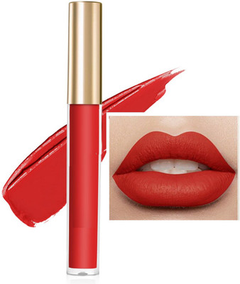tanvi27 NON TRANSFER MATTE FINISH LIQUID LIPSTICK(RED, 3 ml)