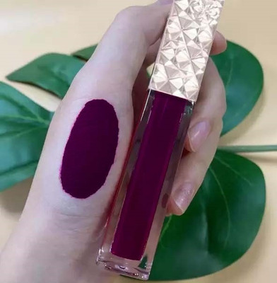 GABBU Smudge proof Matte Liquid Lipstick(DARK PURPLE, 5 ml)