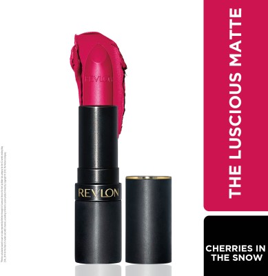 Revlon Super Lustrous|Luscious Mattes Lipstick |Intense Color(Cherries Snow, 4.2 g)