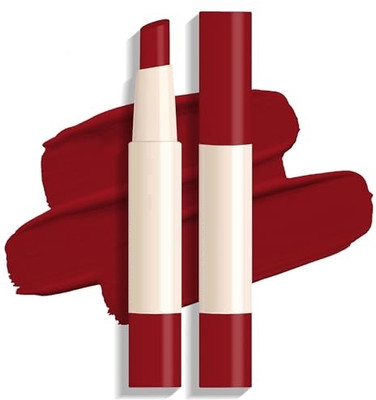 Jiwoo Stay Matte Lipstick Highly Pigmented Ultra Matte Long Lasting Lipstick(RED, 7.8 g)