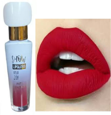 Luipui new RED LIQUID MATTE FINISH LIPSTICK PACK OF 1(RED, 6 ml)