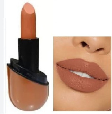 Luipui smooth light brown matte finish lipstick pack of 1(brown, 6 g)