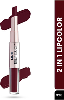 ADJD 2 in 1 lip duo(maroon, 7 g)
