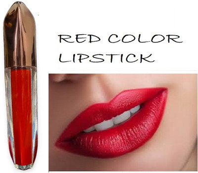 Luipui MATTE FINISH LIQUID RED COLOR LIPSTICK PACK OF 1(RED, 5 ml)