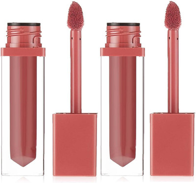 MYEONG Brown Color Non Drying Smudge Proof Matte Liquid Lipstick(Brown, 12 ml)