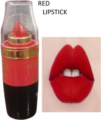 Luipui red crayon matte finish lipstick pack of 1 smooth and best for occasional(red, 6 g)