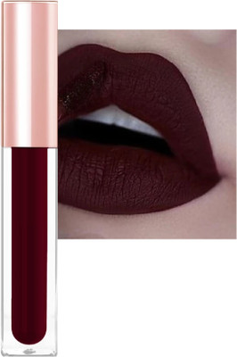 tanvi27 Waterproof Long Lasting Velvet Matte Lip Stick(CHILL MAROON, 6 ml)
