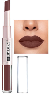 AEPRUY trending 2 in 1 matte finish lipstick pack of 1(Brown, 12 ml)