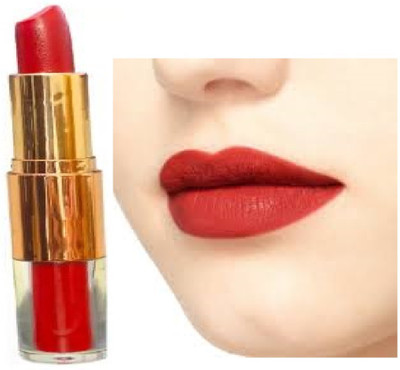 Luipui latest trending long lasting 2 in 1 red matte lipstick pack of 1(red, 6 g)