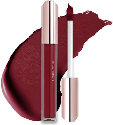 Latixmat High Defination Smudge proof Waterproof Long lasting Liquid matte Lipstick(Maroon, 3 ml)