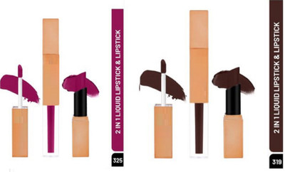 Luipui BEAUTIFUL New Color Matte Lipstick Lightweight(Multicolor, 10 ml)