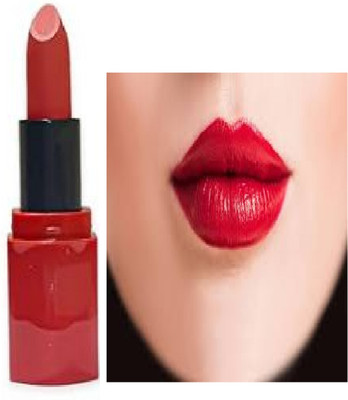 Luipui red matte lipstick crayon waterproof pack of 1(red, 6 g)