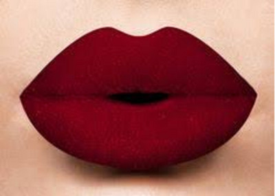 Luipui smooth maroon liquid matte lipstick best pack of 1(maroon, 6 ml)