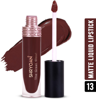 Shryoan Juicy Jelly High Matte Non Sticky Lightweight Lip Gloss(Orange, 6 ml)