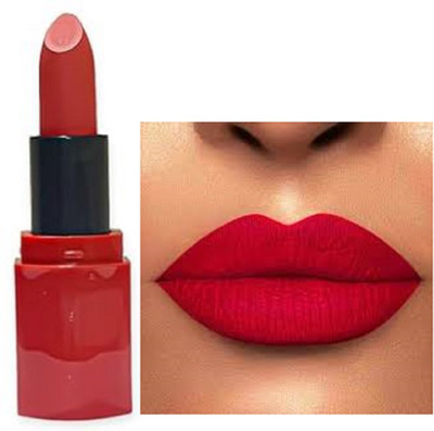 Luipui best red matte finish lipstick pack of 1 awesome(red, 6 g)