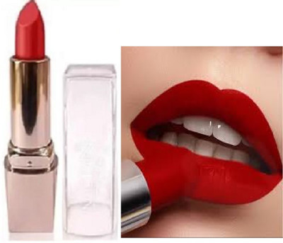 Luipui BEST LATEST AWESOME RED MATTE LIPSTICK PACK OF 1(RED, 6 g)