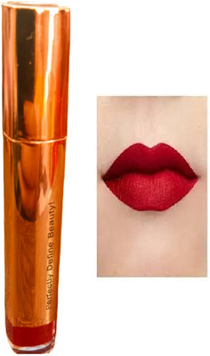 Luipui waterproof liquid form red color lipsticks easy to apply(red, 6 ml)