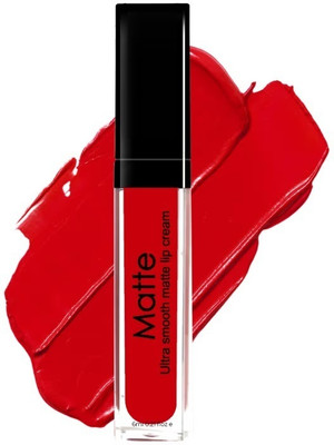 DARVING Waterproof| Smudgeproof| Longlasting| Liquid Matte Lipstick(RED, 6 ml)
