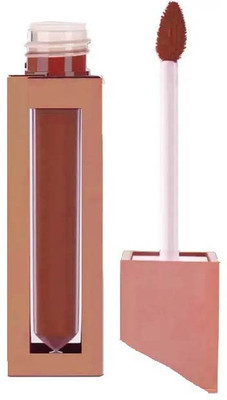 GABBU WATER PROOF PIGMENTS LIQUID MATTE LIPSTICK(brown, 8 ml)