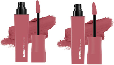 ADJD Comob Totally Matte Liquid Lipstick One Swipe Application Tea rose(Tea rose, 15 g)