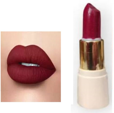Luipui maroon matte lipstick amazing perfect for lips pack of 1(maroon, 10 ml)