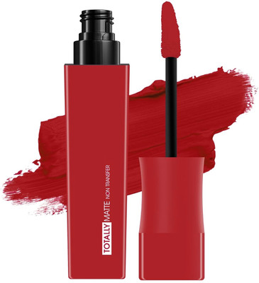 ADJD Totally Matte Liquid Lipstick One Swipe Application Red cherry(Red cherry, 7.5 g)