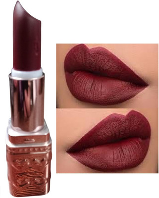 Luipui waterproof best maroon matte lipstick awesome and amazing(maroon, 6 g)