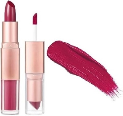 Yuency 18Hrs | Transferproof & Waterproof 2 in 1 lipstick(Pink, 8 g)