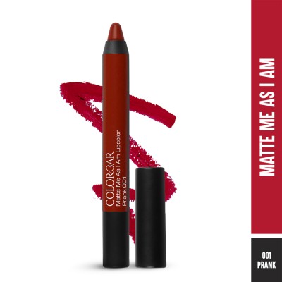 COLORBAR Matte me as I am Lipcolor Lipstick(Prank, 2.8 g)