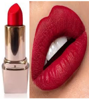 Luipui red crayon matte lipstick awesome waterproof amazing(red, 6 g)