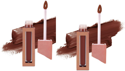 ADJD Combo Non Transfer Long Lasting Matte Liquid Lipstick(BROWN, 8 ml)