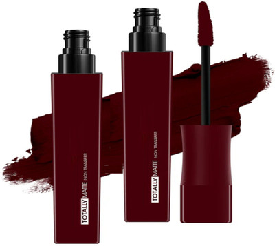 Emijun Matte Lipstick Highly Pigmented Ultra Matte Long Lasting Lipstick COMBO(DEEP MAROON, 15 g)