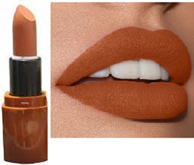 Luipui Best light brown color matte lipstick pack of 1(light brown, 6 g)