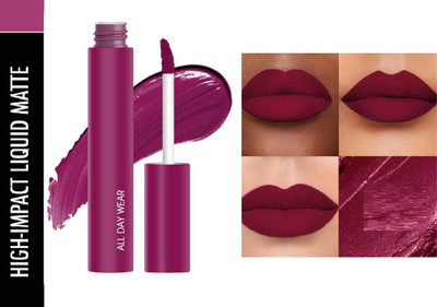 Luipui PREMIUM MATTE NON-DRYING & SMUDGE PROOF MATTE LIPSTICK PACK OF 1(FALL IN LOVE - 10, 12 ml)