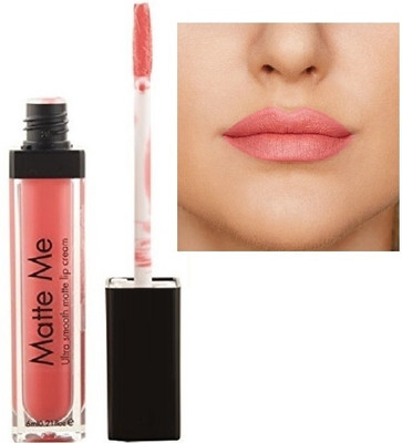 DARVING Smudge Proof Longlasting Sensational Peach Liquid Matte Lipstick(PEACH, 6 ml)