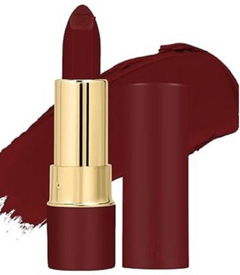 Luipui BEST LONG LASTING MATTE MAROON LIPSTICK WATERPROOF PACK OF 1(MAROON, 5 ml)