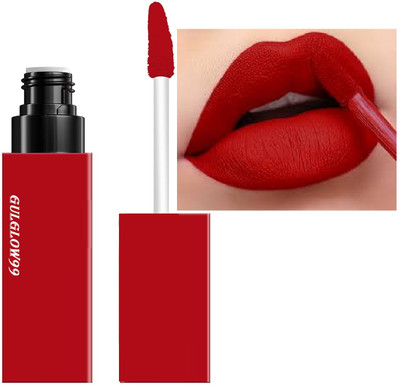 GULGLOW99 Matte Finish Highly Pigmented Non-Transfer Liquid Lipstick(Red, 4.2 ml)