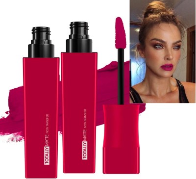 tanvi27 Long Lasting, Waterproof, Smudgeproof Liquid Pink Lipstick Set(Pink, 16 g)