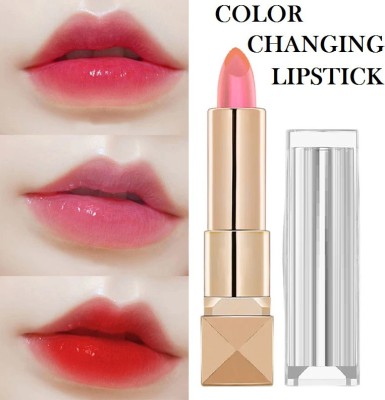 KAIASHA WATERPROOF AND LONGLASTING ORANGE COLOUR JELLY LIPSTICK SOFT LIPS PACK OF 1(PINK, 10 g)