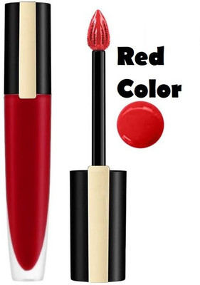 YAWI Non Transfer Proof Long Lasting Soft Texture Liquid Red Color Lipstick(Red, 6 ml)