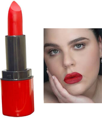 Luipui outstanding red matte lipstick pack of 1(red, 4 g)