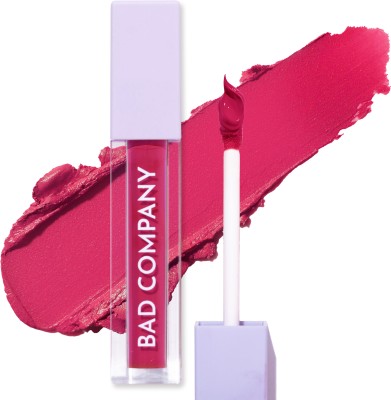 BAD COMPANY Unstoppable HydraMatte Liquid Lipstick | TransferProof SmudgeProof Lip Color(I Walk it like I talk it - 06, 5 ml)