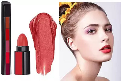 Yuency Ultra Smooth 5 in 1 Creamy Crayon Lipstick(MULTICOLOR, 7.5 g)