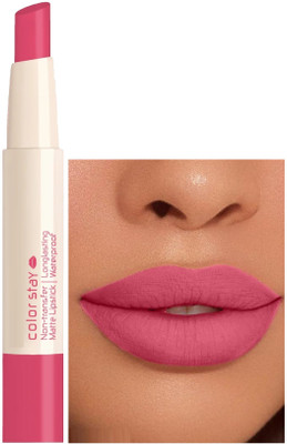 Yuency Non Transfer Waterproof Longlast Matte Liquid Lipstick Dark pink(pinky, 2.1 ml)