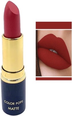 LILLYAMOR Perfect Matte Lipstick | Smudge proof, Transfer proof lipsticks for Girls(Red, 3.5 g)