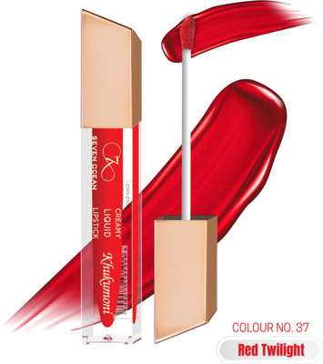 Seven Ocean Creamy Mattify Liquid Lipstick - Red Twilight(RED TWILIGHT, 24 g)