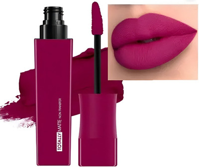 DARYUE Lasting, Waterproof, Smudgeproof Liquid Rani Pink Lipstick(Pink, 8 ml)